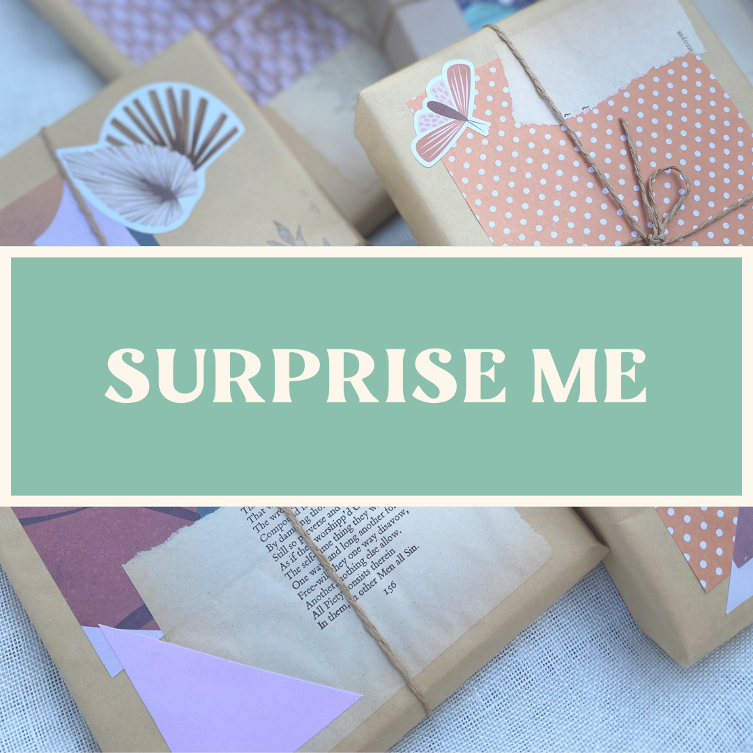 blind date with a book - surprise me